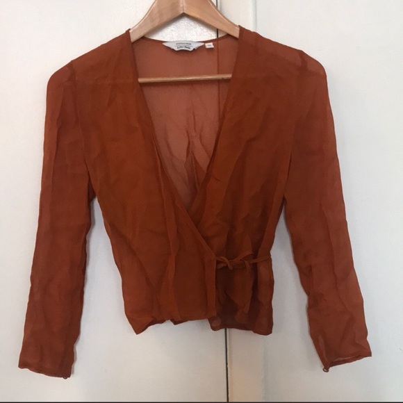 & Other Stories Tops - & Other Stories Wrap Top